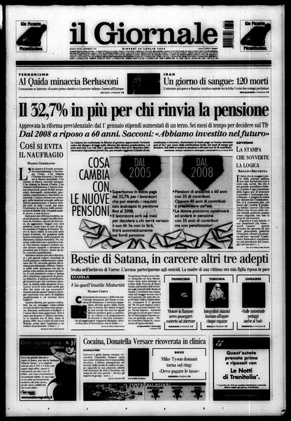 Il giornale : quotidiano del mattino